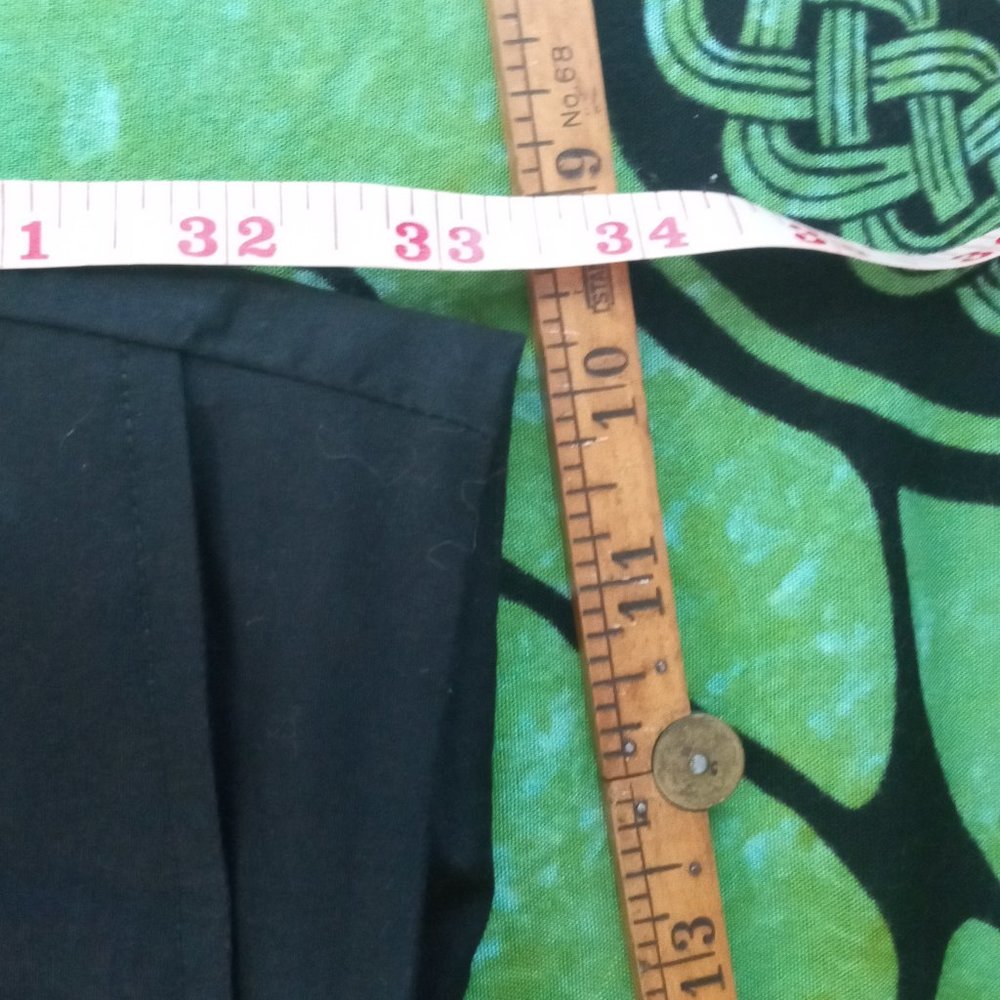 Vintage Talbots Black Stretch  Pants Size 8 - Picture 6 of 13